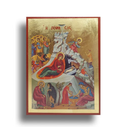 Ikona Narození Ježíše Krista, Slavné Vánoční Zjevení