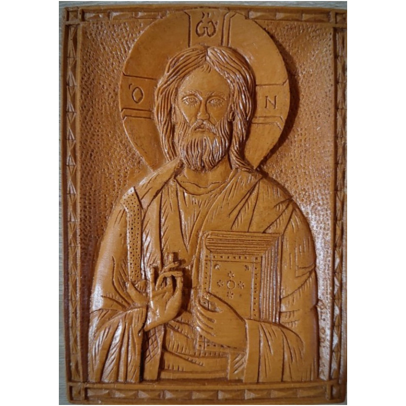 Vosková Ikona Žehnajícího Krista - Symbol Naděje a Požehnání