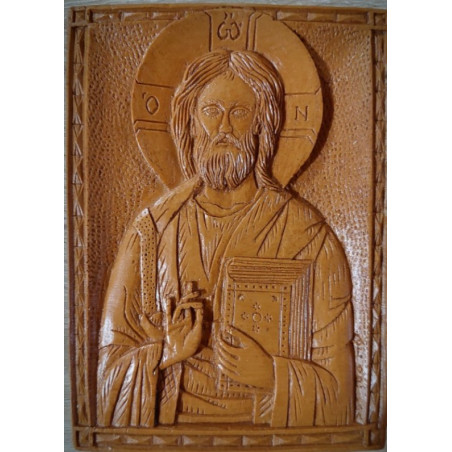 Vosková Ikona Žehnajícího Krista - Symbol Naděje a Požehnání