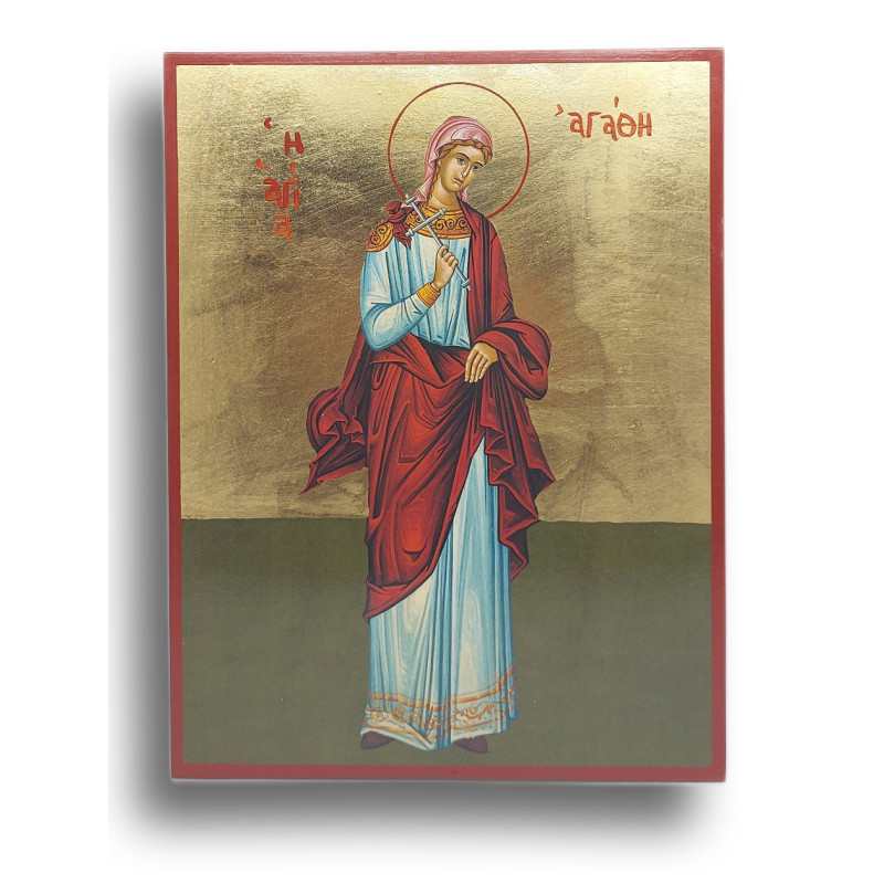 Ikona sv. Agáty