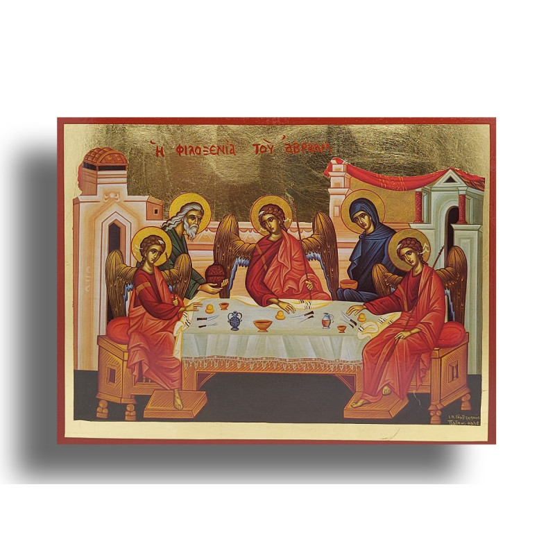 Ikona Navštívení sv. Trojice u Abraháma