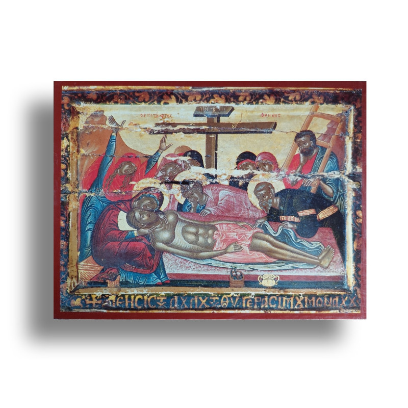 Ikona Sejmutí Krista z Kříže