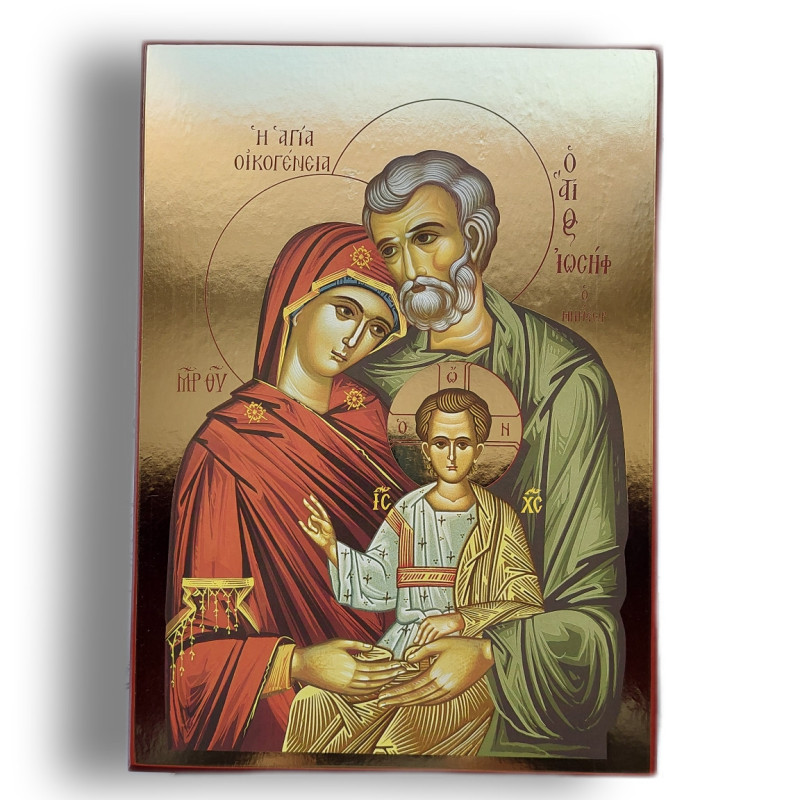 Ikona Svaté Rodiny (Malý formát)