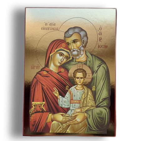 Ikona Svaté Rodiny (Malý formát)