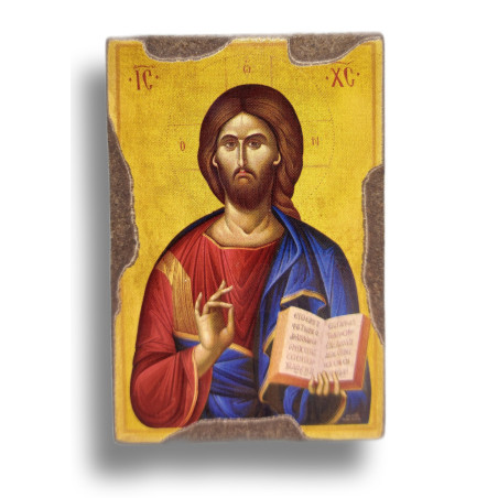 Magnetka s ikonou Žehnajícího Krista IV.