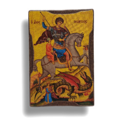 Magnetka s ikonou Svatého Jiří