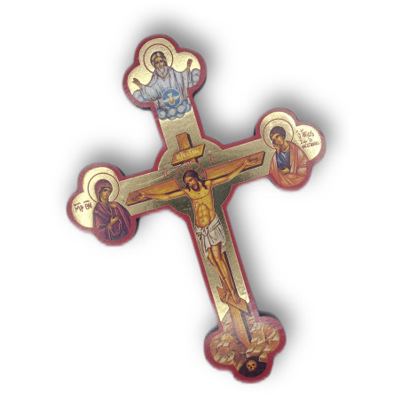 Byzantský kříž s ikonami