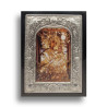 Ikona Přesvaté Bohorodice s Kristem (Rupičava) v Kovovém Rámu
