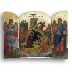Triptych Narození Páně: Umělecký Poklad z Řecka
