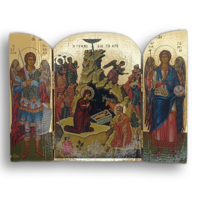 Triptych Narození Páně: Umělecký Poklad z Řecka