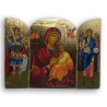Triptych Panny Marie Přečisté s Archanděly Michaelem a Gabrielem