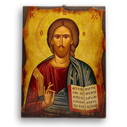 Ikona žehnajícího Krista