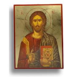 Ikona "Žehnající Kristus - Athoská kopie"