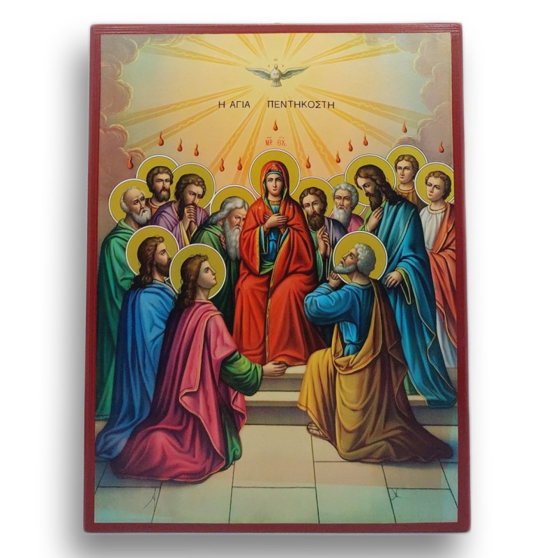Ikona Vylití Ducha Svatého o Letnicích