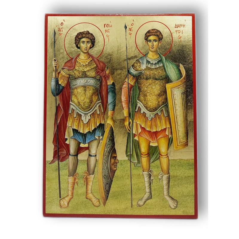 Ikona sv. Jiří a Demetria