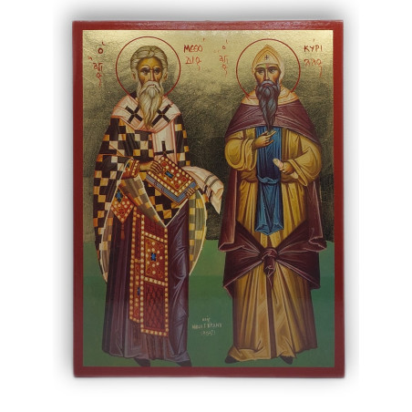 Ikona svatých Cyrila a Metoděje