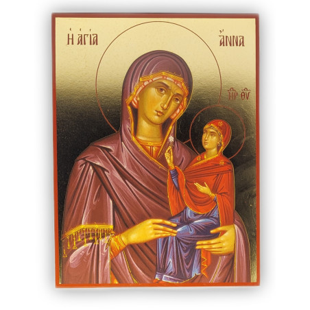 Ikona Svaté Anny s Pannou Marií