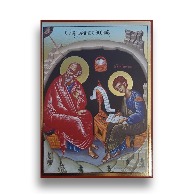 Ikona Sv. Jana Teologa na ostrově Patmos