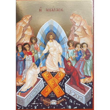 Ikona Sestoupení Krista do říše smrti