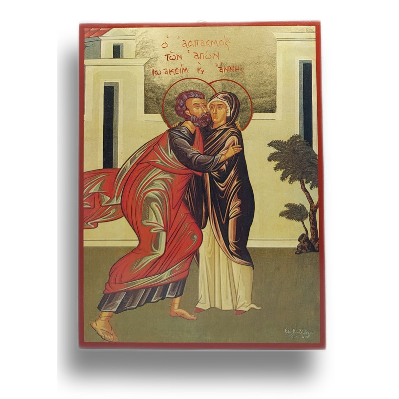 Ikona Svatý Joachim a Anna, rodiče Panny Marie