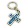 Klíčenka s Požehnáním Kříže modrý - Řecká Tradice