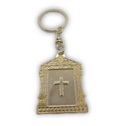 Klíčenka Ikona Panny Marie - Zlatý Odstín