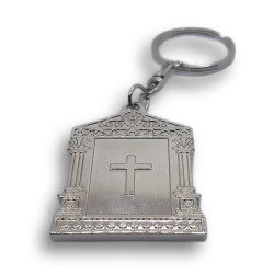 Klíčenka s Pannou Marií a Kristem - Stříbro a Zlato