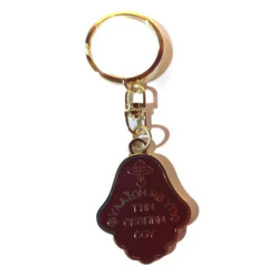 Klíčenka s Pannou Marií a Kristem na Dlani