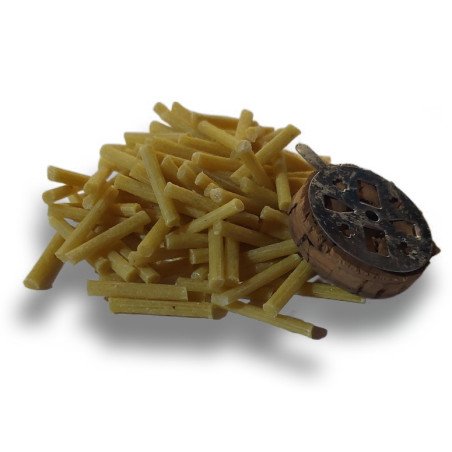 Knoty z včelího vosku do olejových lamp