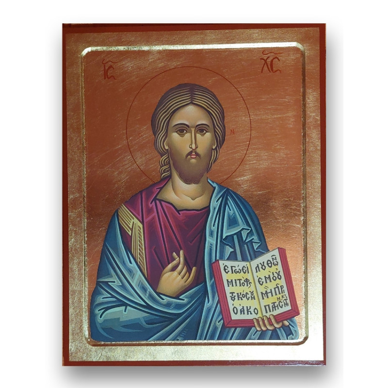 Ikona Kristus žehnající - Hora Athos