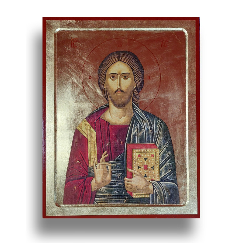 Ikona Krista Žehnajícího - kopie z Athosu