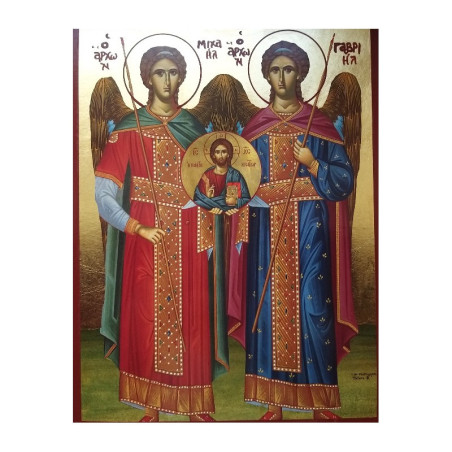 Ikona svatých archandělů Michaela a Gabriela