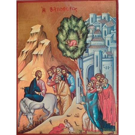 Slavnostní Kristův vjezd do Jeruzaléma