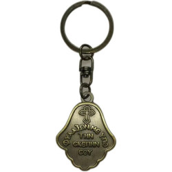 Klíčenka s Pannou Marií a Kristem na Dlani A