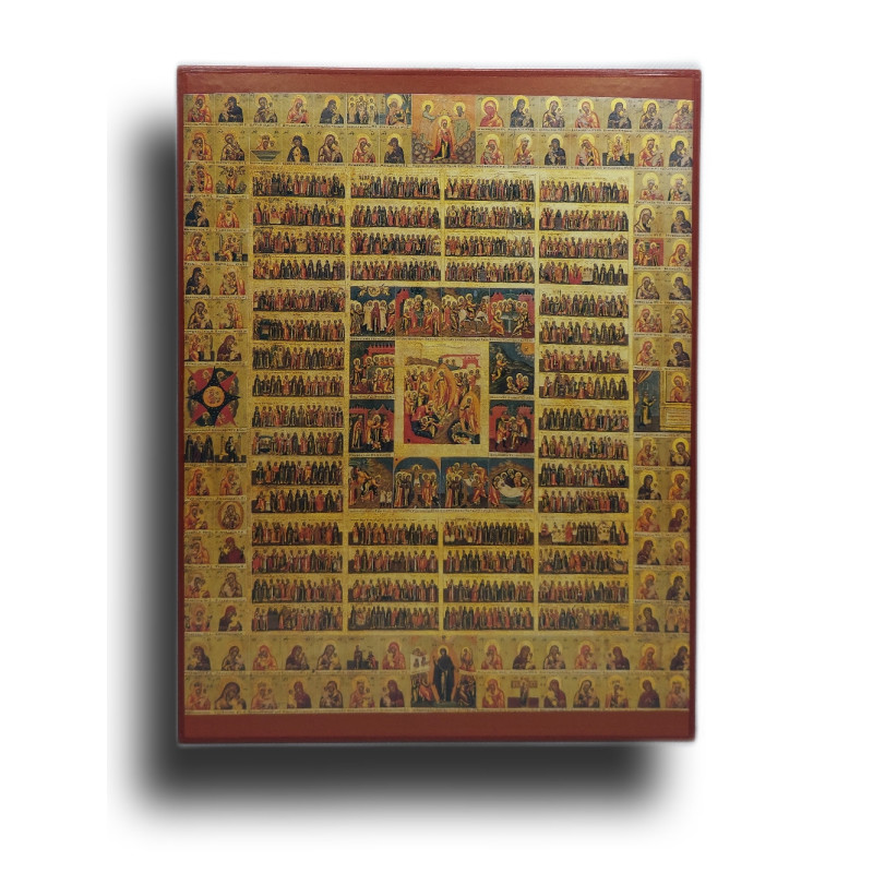 Ikona Všech Svatých, Kaleidoskop Církevních Svátků a Světců