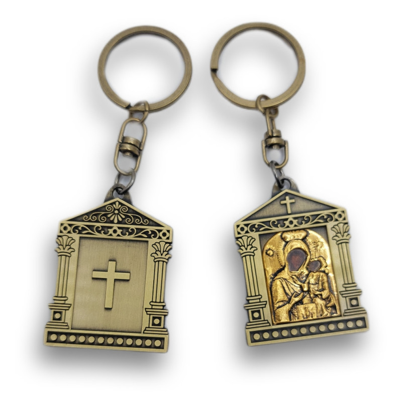 Klíčenka s Bohorodicí a Kristem B