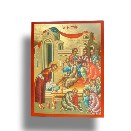 Ikona Umývání nohou učedníkům