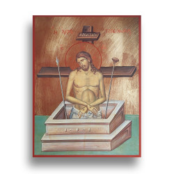 Ikona Kristus - muž bolesti