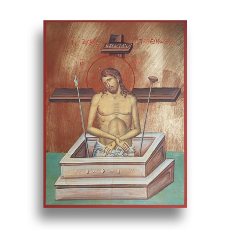 Ikona Kristus - muž bolesti