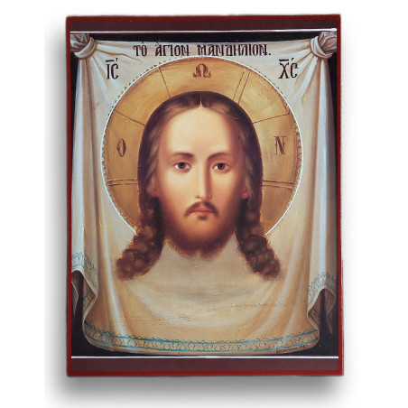 Ikona Krista na plátně - klasický styl