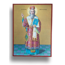 Ikona Svatého Athanasia - klasický styl