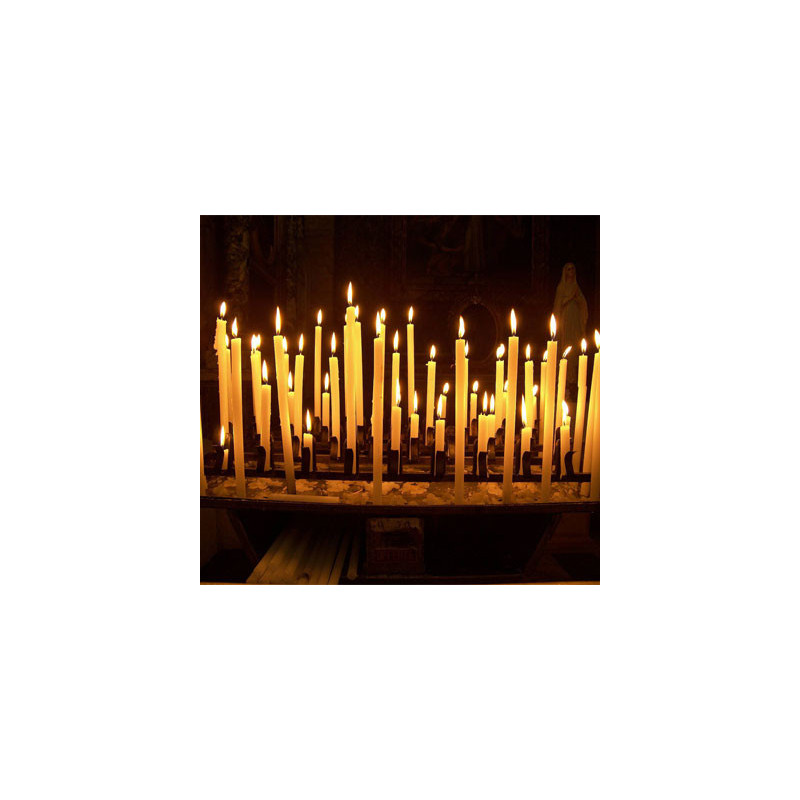 Ortodoxní kostelní svíčky z včelího vosku 950 gr