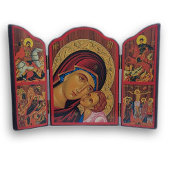 Triptych "Panna Maria s Dítětem"