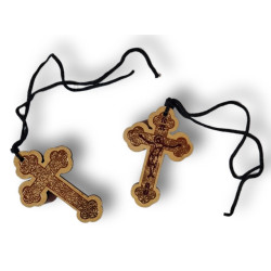 Ručně vyrobený ortodoxní kříž z hory Athos