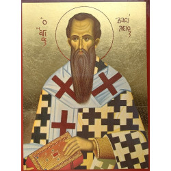 Ikona svatého Basila Velikého – Otec moudrosti a duchovní hloubky