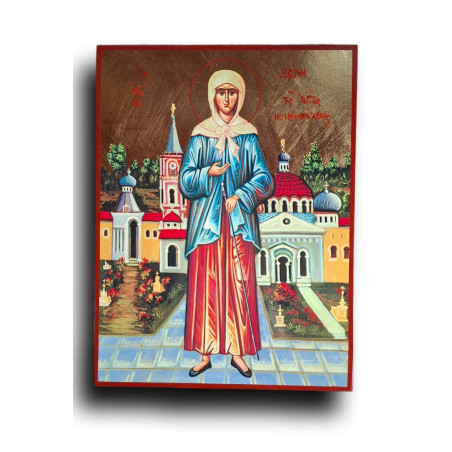 Ikona svaté Xénie Petrohradské – tichá průvodkyně zázraků a naděje