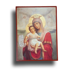 Ikona Panny Marie „Axion Esti“ – Hodna je, aby byla velebena