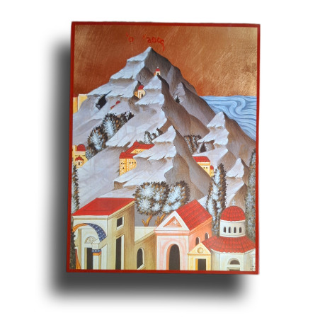 Ikona Hory Athos – Zahrada Bohorodičky