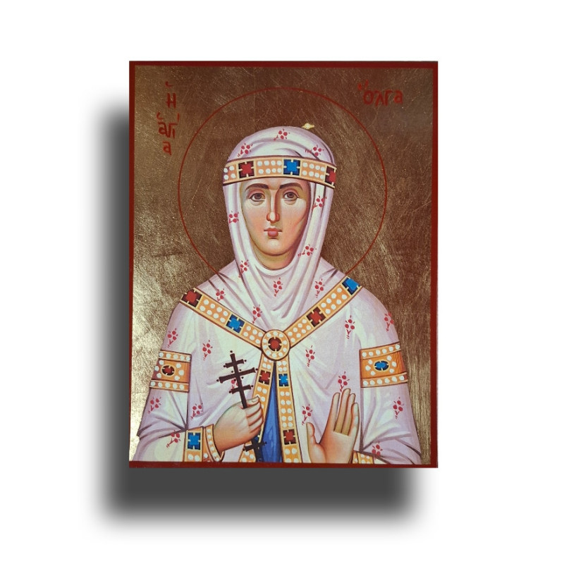 Svatá Olga Kyjevská – i poškrábaná ikona září vírou