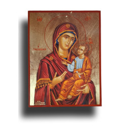 Ikona Panny Marie „Rychlé pomocnice“ – s drobným poškrábáním z převozu